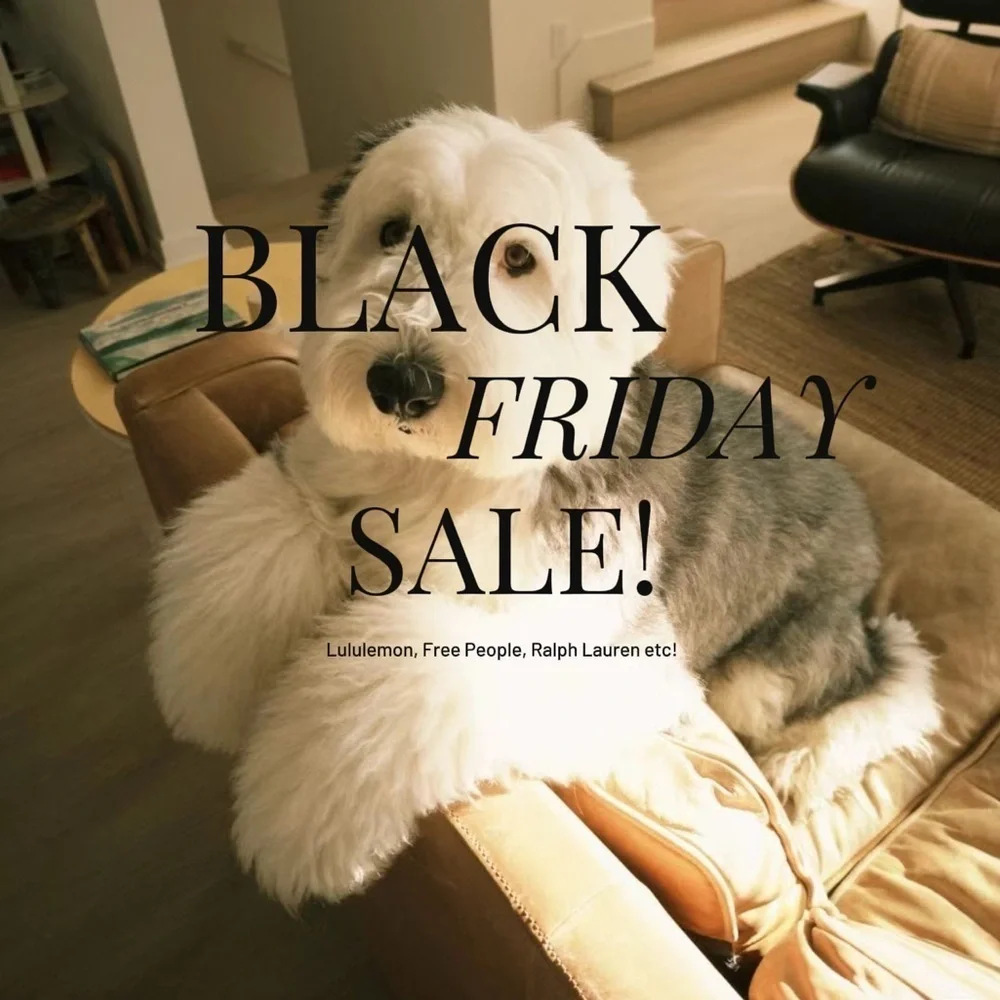 Black Friday Sale! Check out my items! Prices being cut and I’m open to offers!